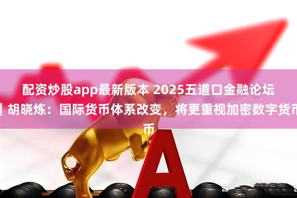 配资炒股app最新版本 2025五道口金融论坛｜胡晓炼：国际货币体系改变，将更重视加密数字货币